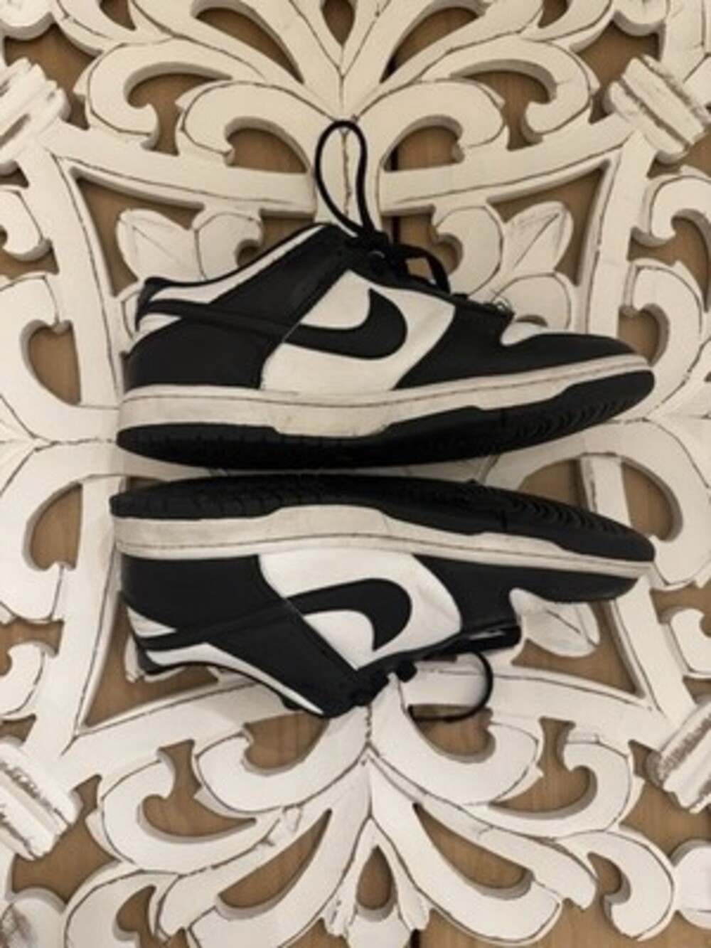 Nike Low Dunk Black And White Panda Womens Size 7